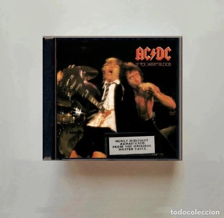 CDs de m&uacute;sica: AC DC. IF YOU WANT BLOOD. CD.