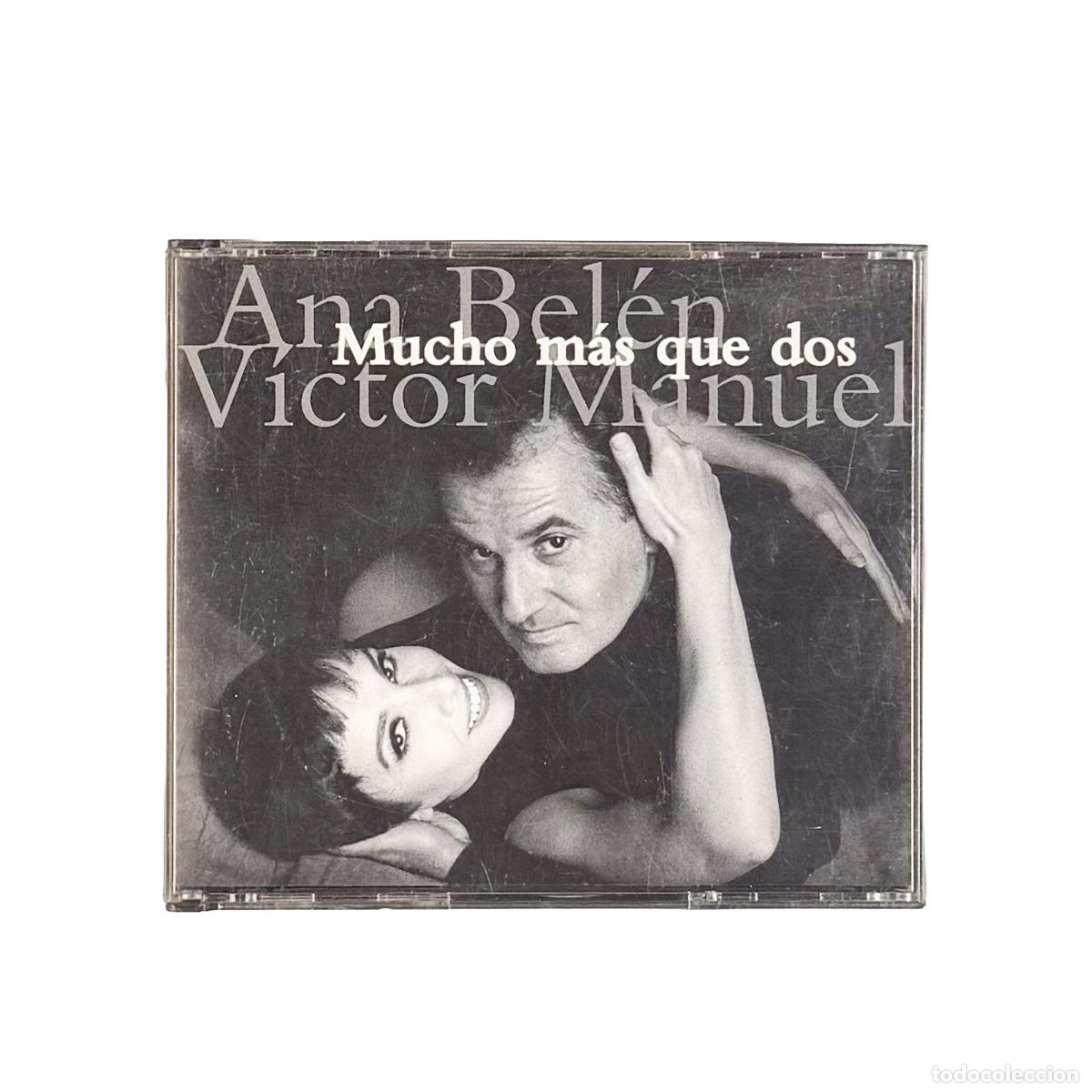 CDs de m&uacute;sica: 2xCD. Ana Bel&eacute;n, V&iacute;ctor Manuel. Mucho M&aacute;s Que Dos (VG+/VG+)