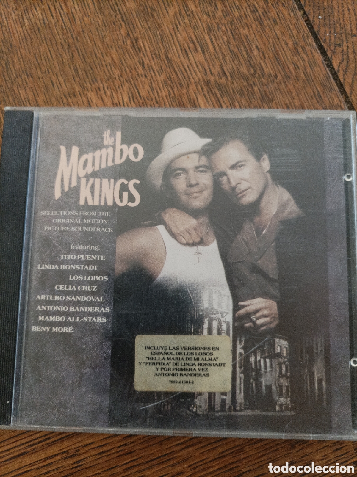 CDs de m&uacute;sica: De mambo Kings. Antonio banderas. B.o.s. cd.
