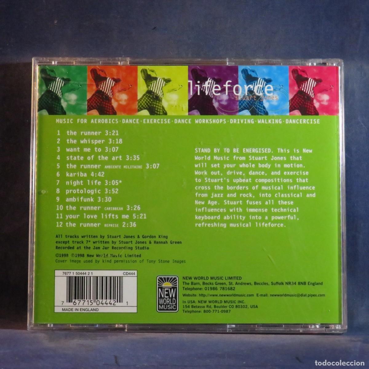 CDs de m&uacute;sica: STUART JONES &ndash; LIFEFORCE - CD - Foto 2