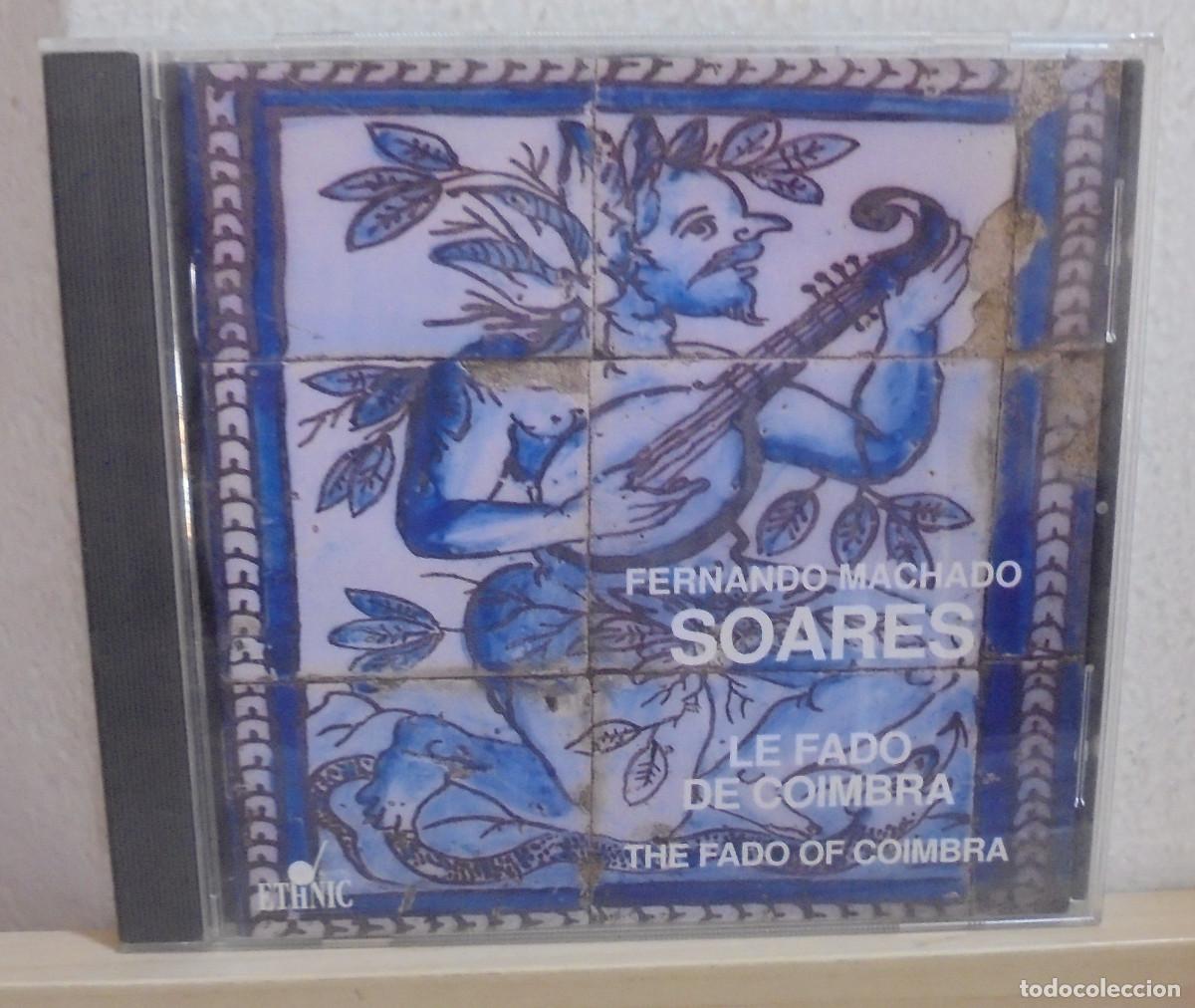 CDs de m&uacute;sica: Fernando Machado Soares. Le Fado de Coimbra. Auvidis 1994 -- CD