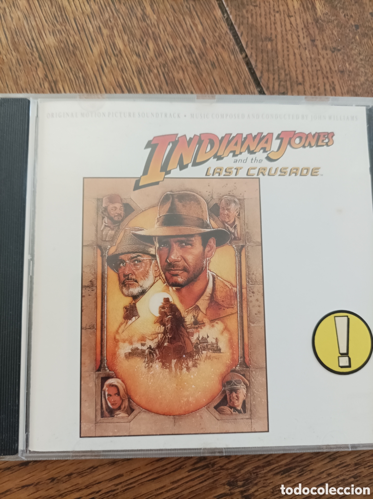 CDs de m&uacute;sica: Indiana Jones the last crusade. Cd.