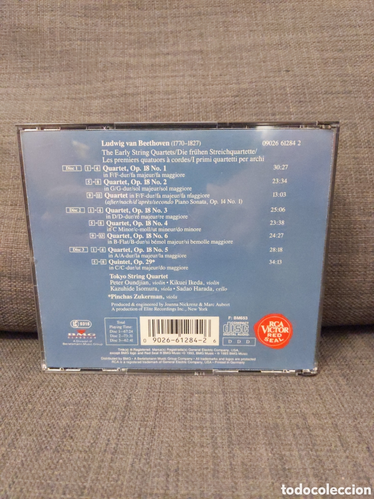 CDs de m&uacute;sica: Beethoven: The Early String Quartets (3 CD Set) - Foto 2