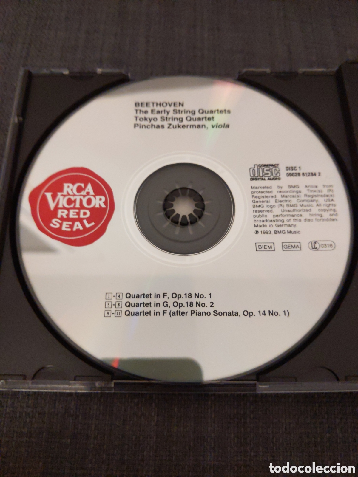 CDs de m&uacute;sica: Beethoven: The Early String Quartets (3 CD Set) - Foto 3