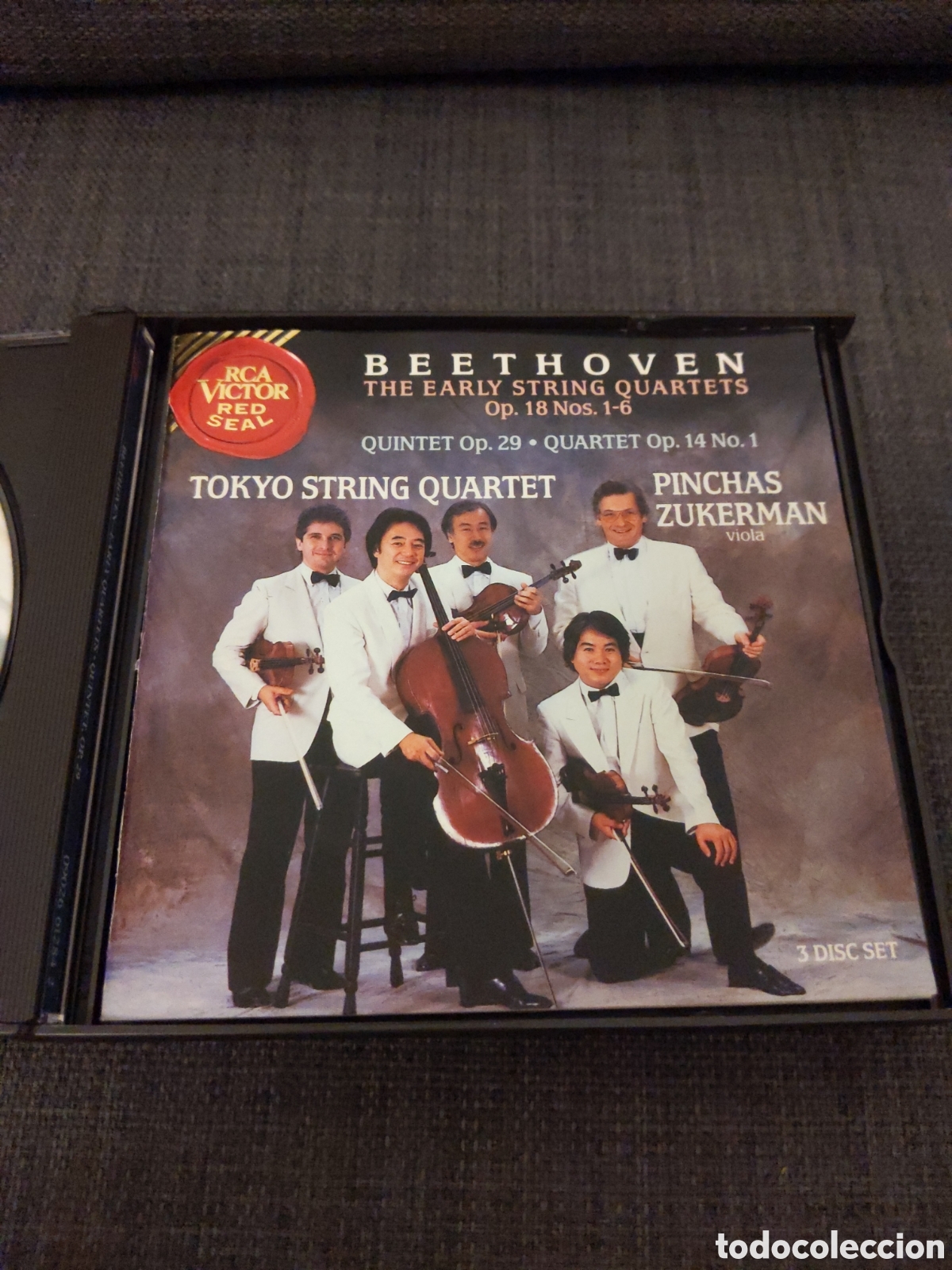 CDs de m&uacute;sica: Beethoven: The Early String Quartets (3 CD Set) - Foto 4
