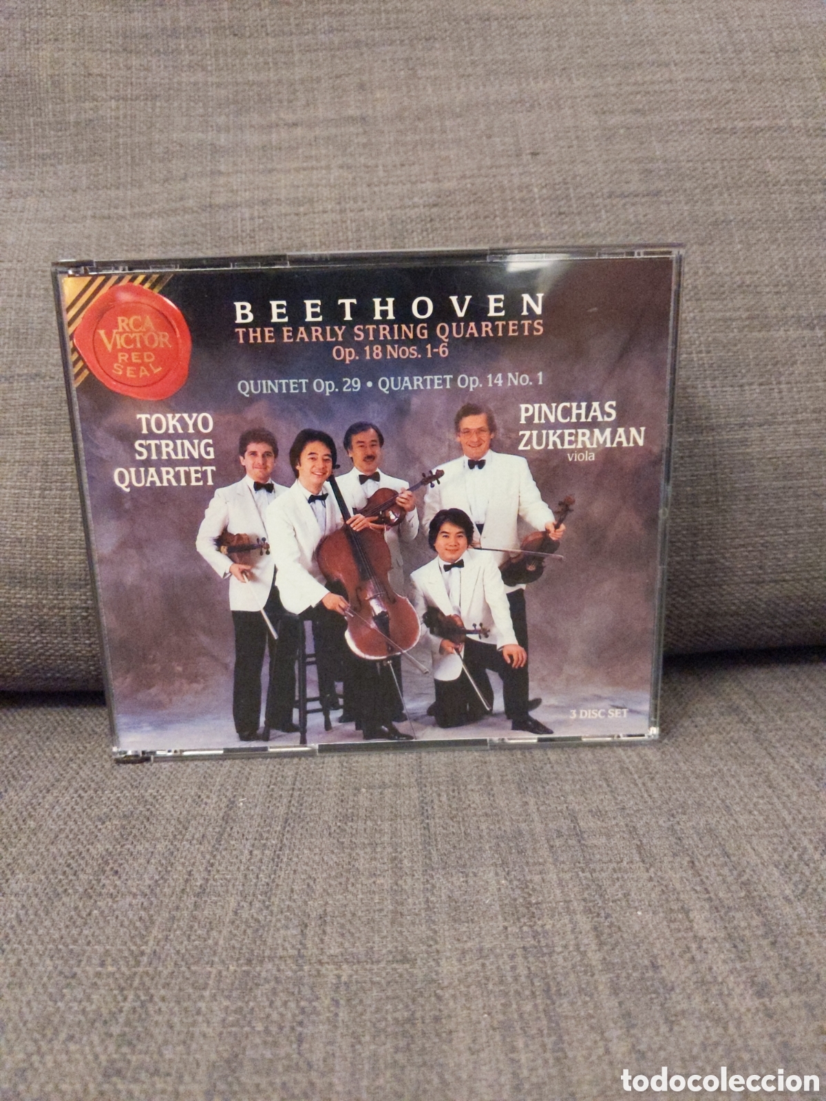 CDs de m&uacute;sica: Beethoven: The Early String Quartets (3 CD Set)