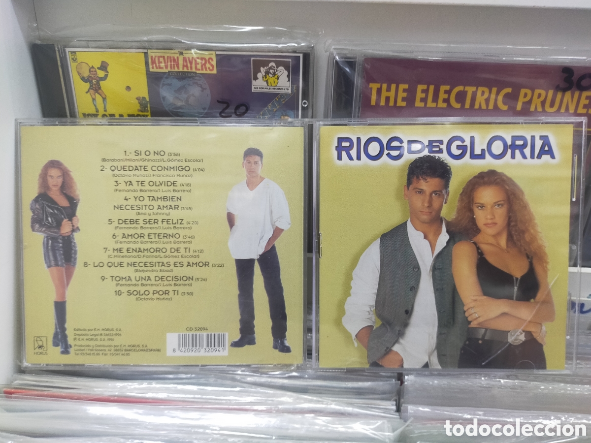 CDs de m&uacute;sica: R&iacute;os de gloria cd 1996