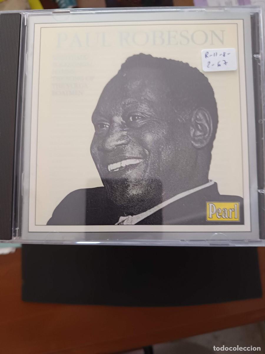 CDs de m&uacute;sica: PAUL ROBESON: SPIRITUALS / FOLKSONGS / HYMNS / THE SONGS OF THE VOLGA BOATMEN