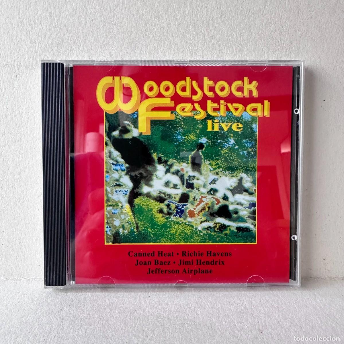 CDs de m&uacute;sica: Woodstock Festival Live (CD)