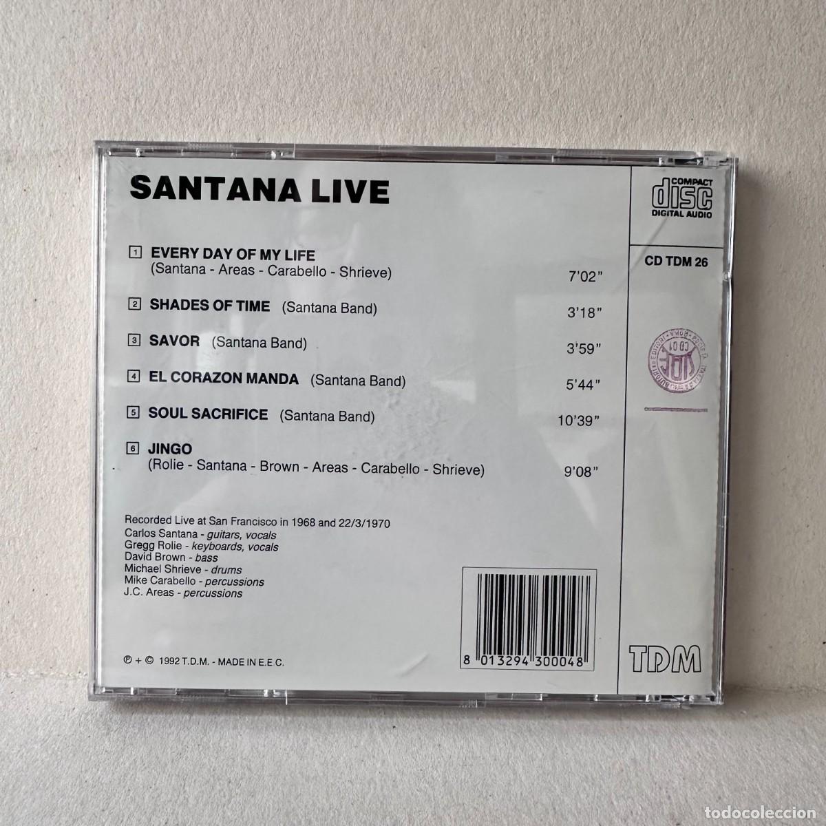 CDs de m&uacute;sica: Santana Live San Francisco 1978 (CD) - Foto 2