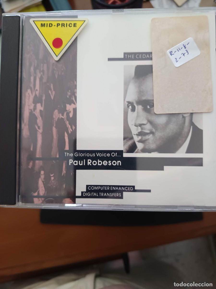 CDs de m&uacute;sica: THE GLORIOUS VOICE OF PAUL ROBESON.