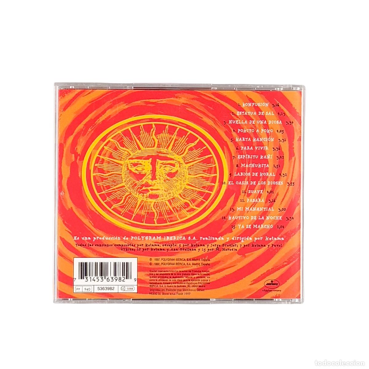 CDs de m&uacute;sica: CD. Ketama. Konfusi&oacute;n (VG+/VG+) - Foto 2