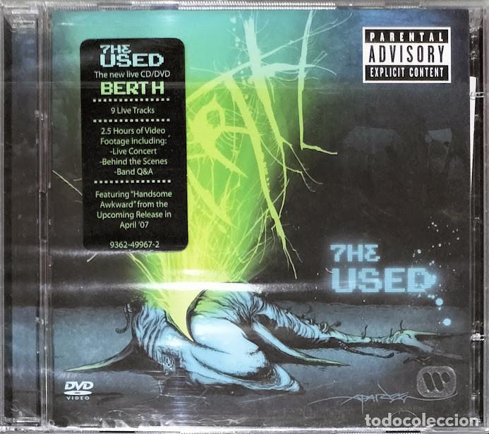 CDs de m&uacute;sica: The Used - Berth - CD+DVD Reprise 2007. Nuevo, precintado.