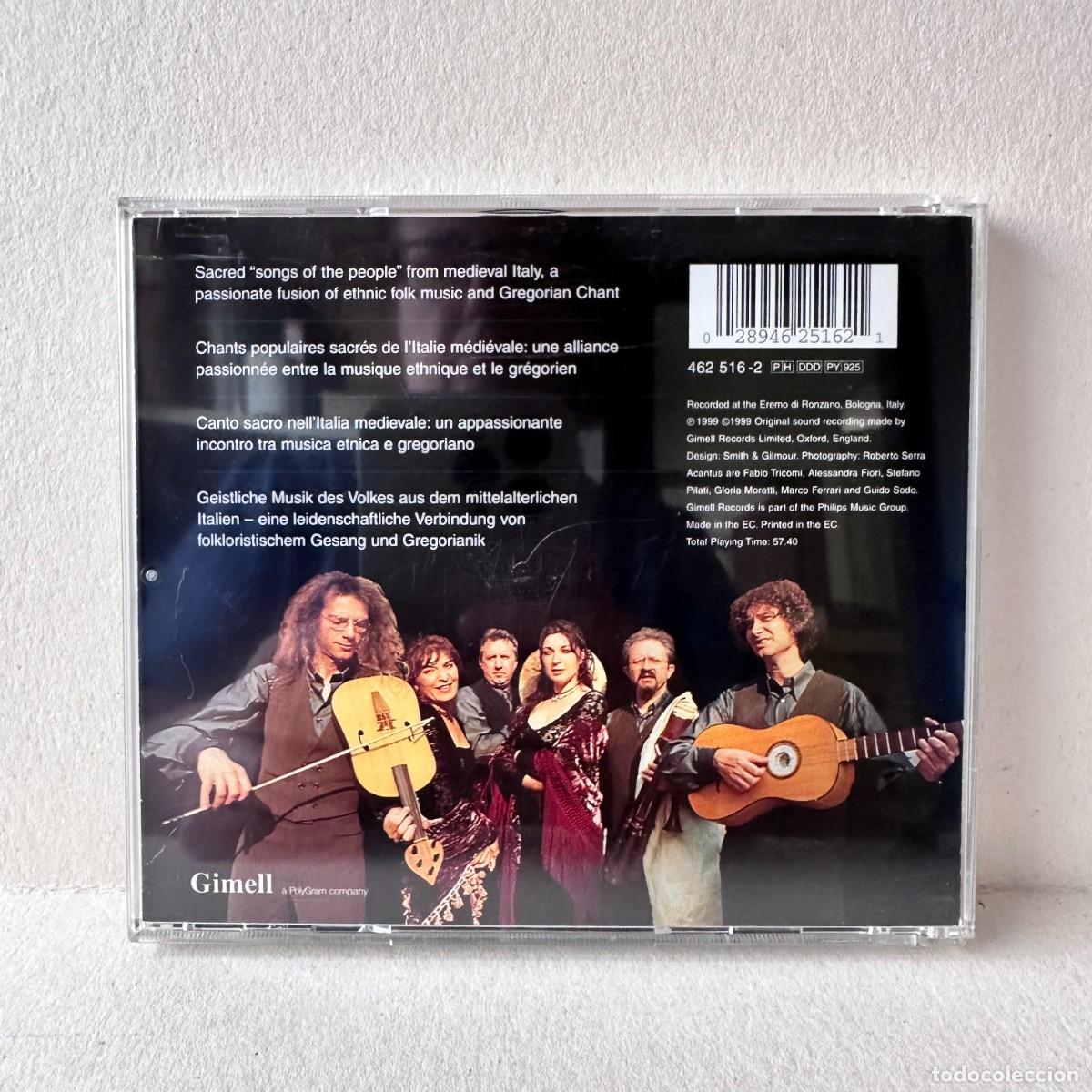 CDs de m&uacute;sica: Acantus - Acantus (CD) - Foto 2