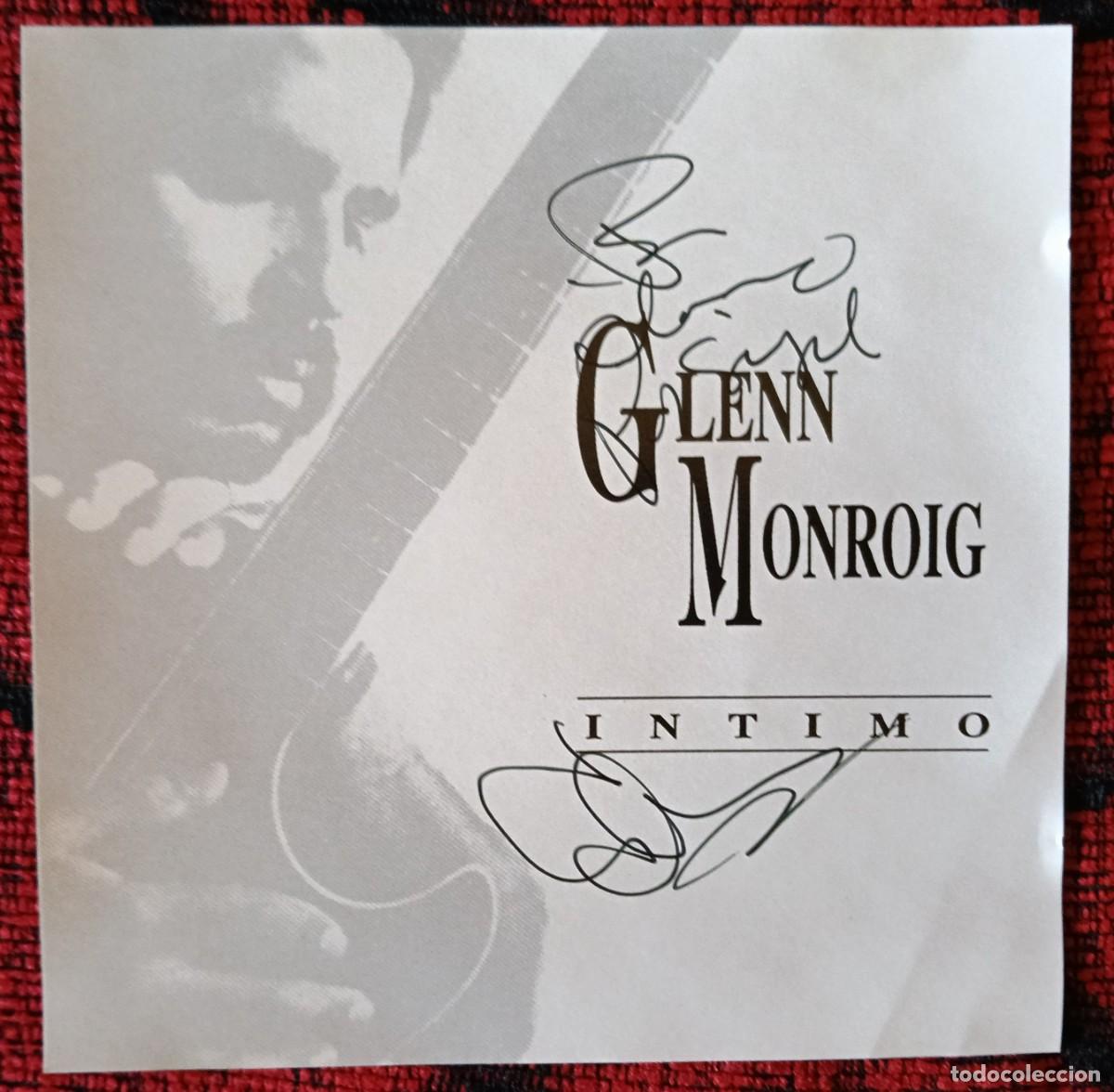 CDs de m&uacute;sica: GLENN MONROIG ** Intimo ** CD ORIGINAL - Foto 2