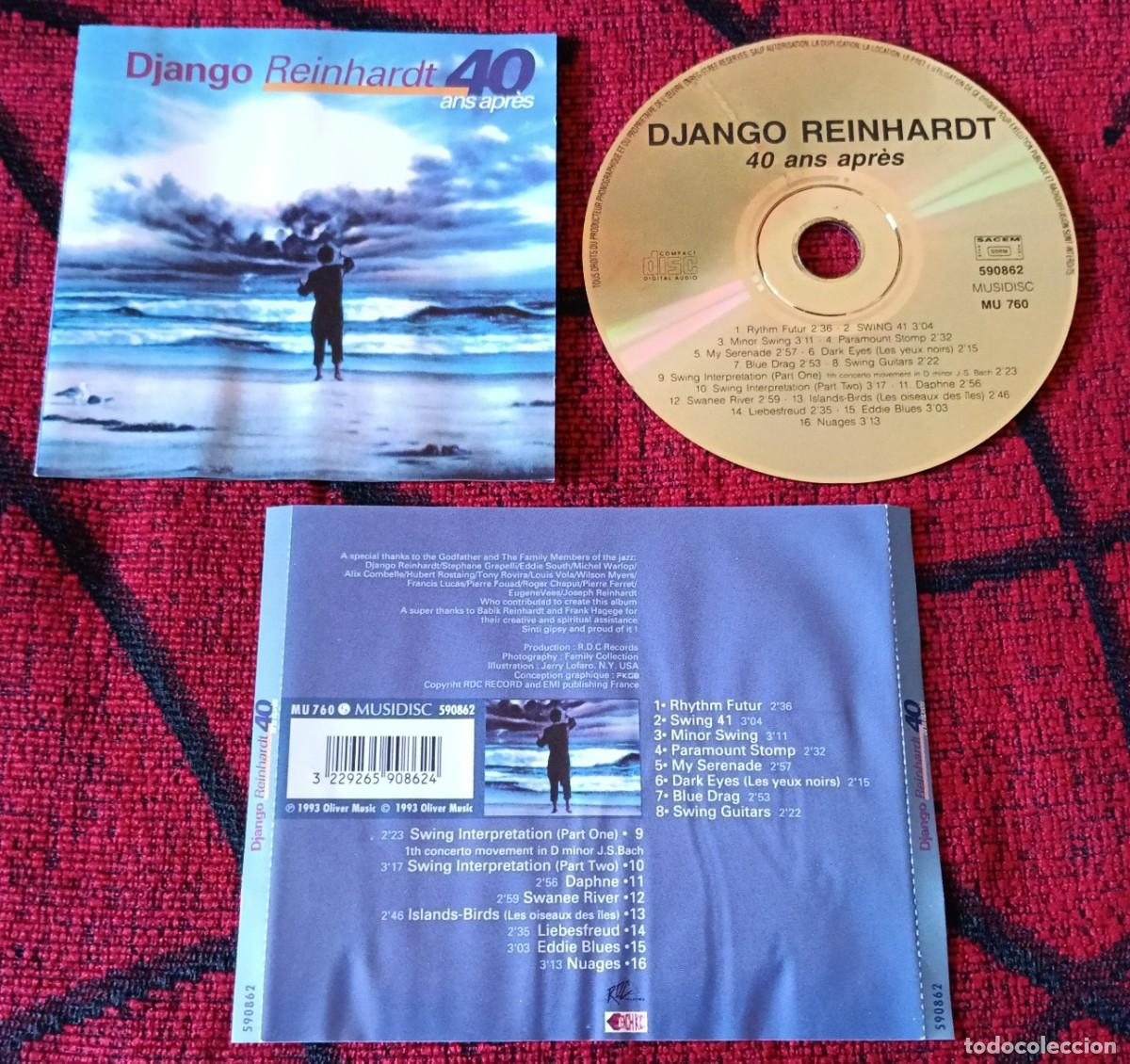 CDs de m&uacute;sica: DJANGO REINHARDT ** 40 Ans Apr&egrave;s ** CD FRANCIA 1993