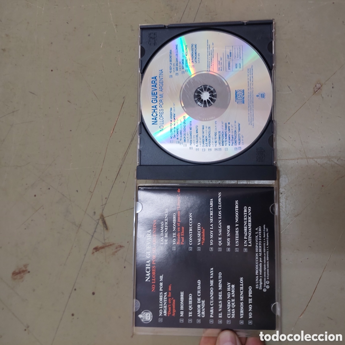 CDs de m&uacute;sica: CD Nacha Guevara 1987. - Foto 4