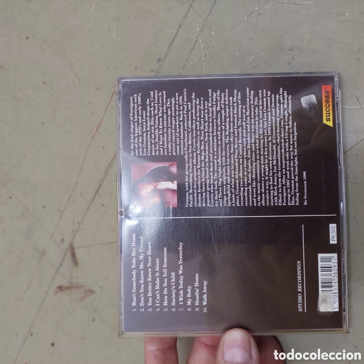 CDs de m&uacute;sica: CD Lou Gramm 1996. I Wis - Foto 2