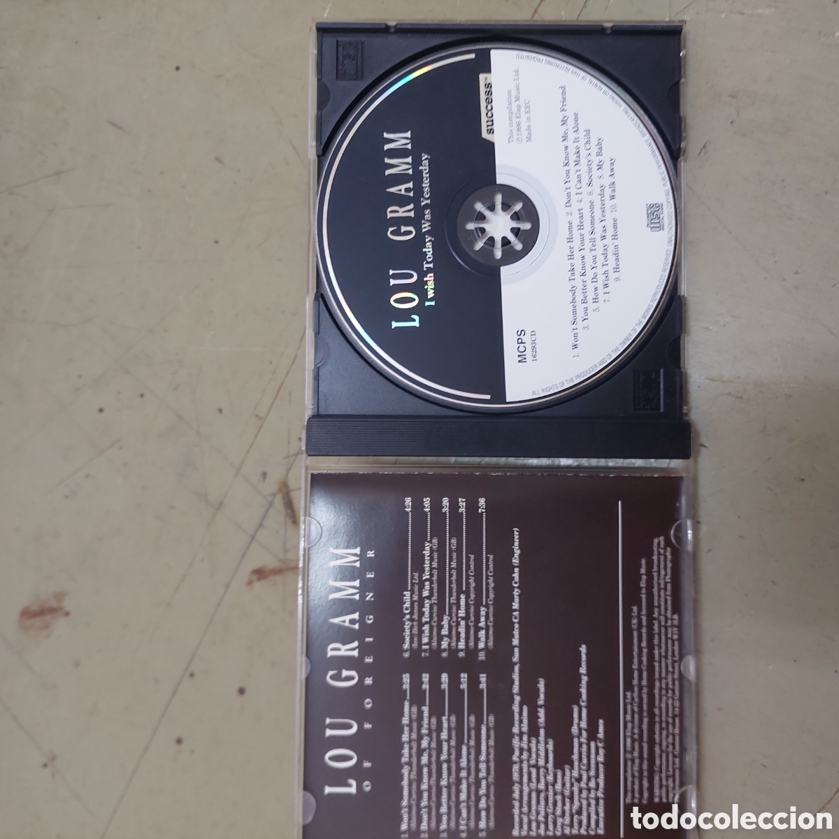 CDs de m&uacute;sica: CD Lou Gramm 1996. I Wis - Foto 4