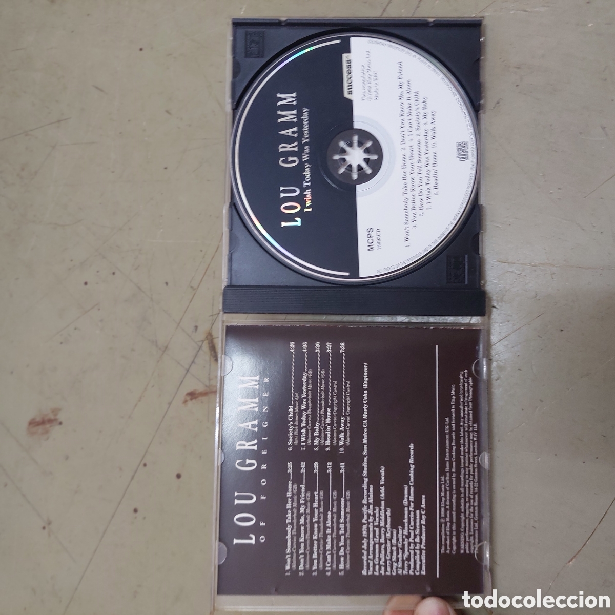 CDs de m&uacute;sica: CD Lou Gramm 1996. I Wis - Foto 5