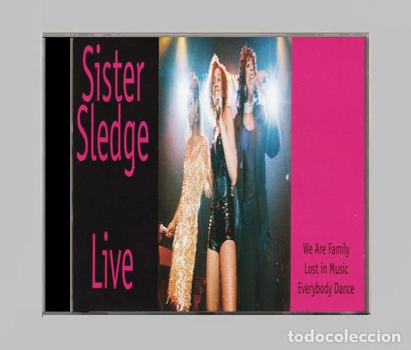CDs de m&uacute;sica: G616 - SISTER SLEDGE. LIVE. CD.