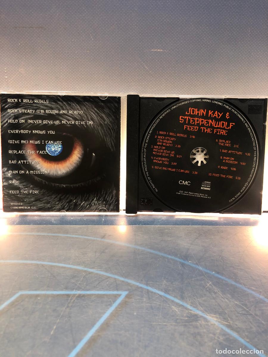 CDs de m&uacute;sica: Cd, John Kay & Steppenwolf, Feed The Fire - Foto 4