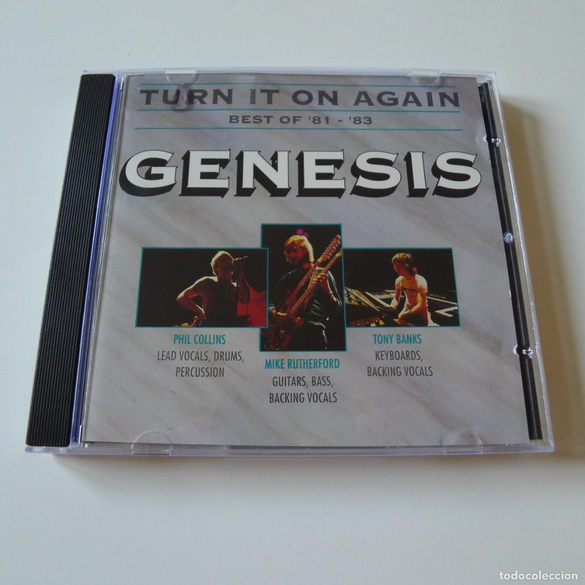 CDs de m&uacute;sica: Genesis &ndash; Turn It On Again - Best Of '81 - '83 CD