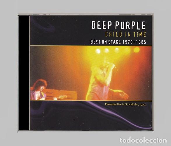 CDs de m&uacute;sica: G685 - DEEP PURPLE. BEST ON STAGE [1970-1985]. CHILD IN TIME. CD.