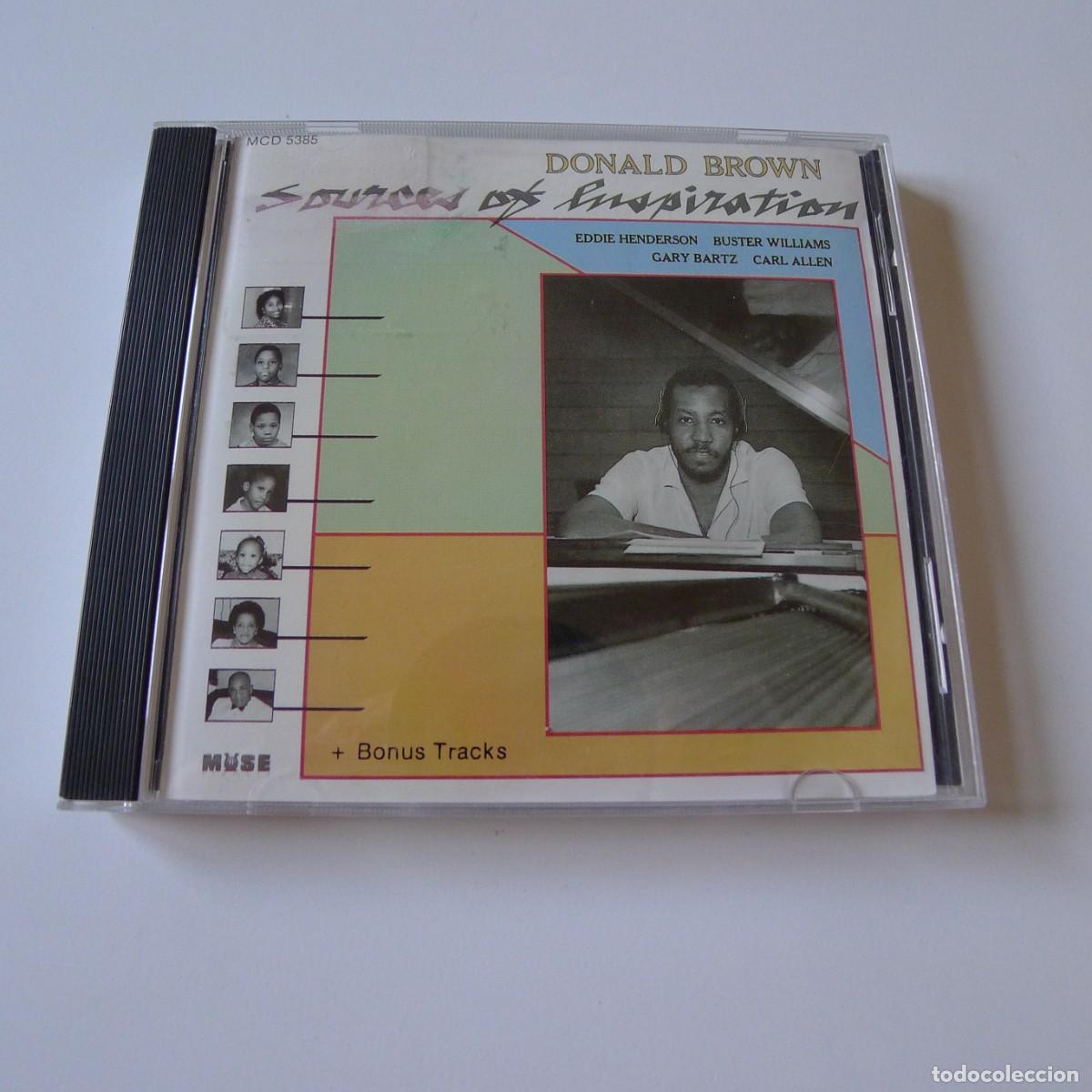 CDs de m&uacute;sica: Donald Brown &ndash; Sources Of Inspiration CD edicion US