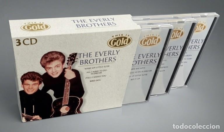 CDs de m&uacute;sica: [3 CDS SET PACK]. THE EVERLY BROTHERS. GOLD. RECOPILATORIO.
