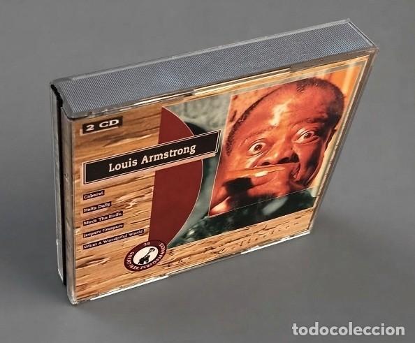 CDs de m&uacute;sica: [DOBLE CD SET BOX]. LOUIS ARMSTRONG. TH NATURAL COLLECTION. RECOPILACION.