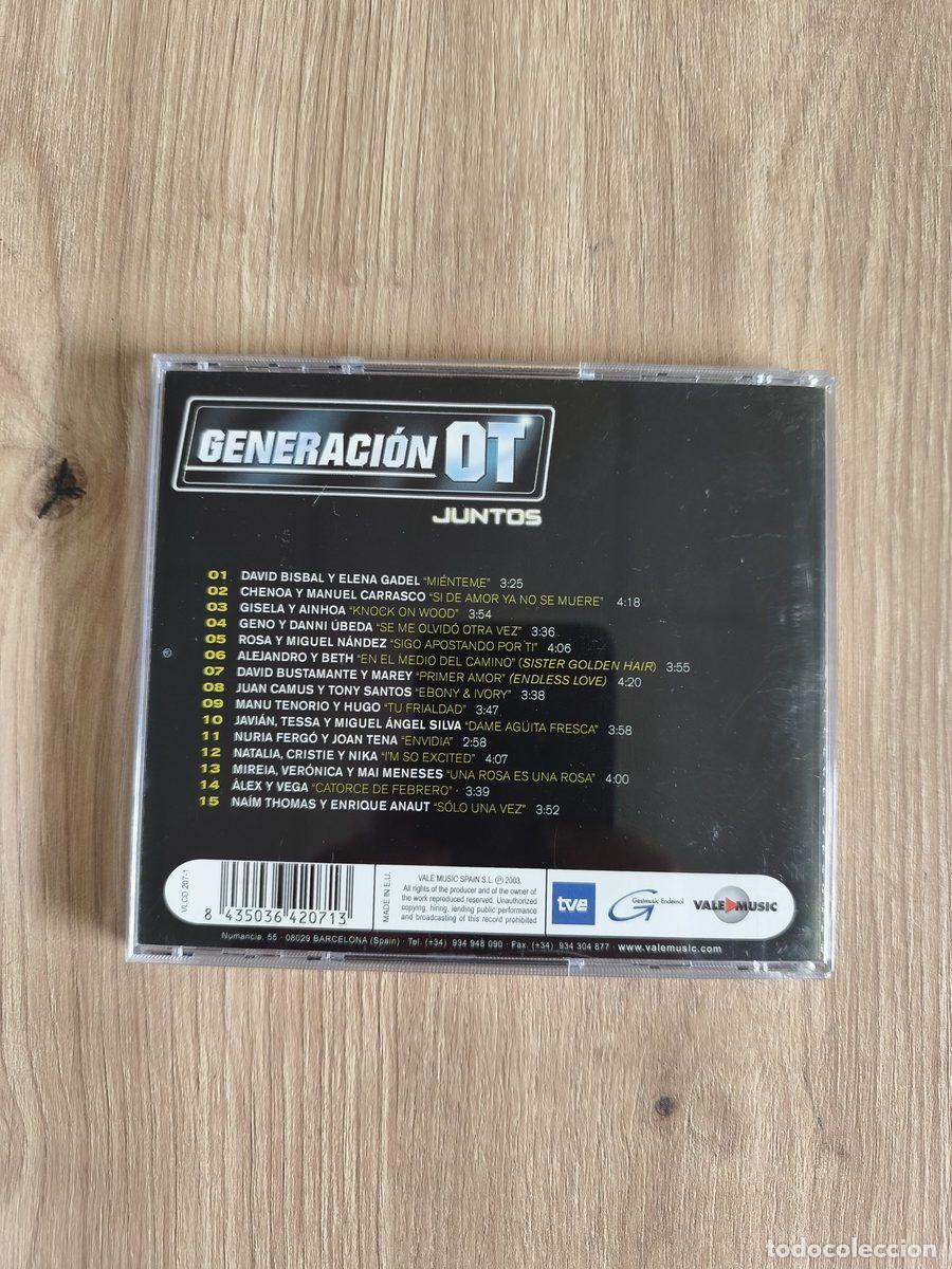 CDs de m&uacute;sica: Juntos Generaci&oacute;n OT - Foto 2