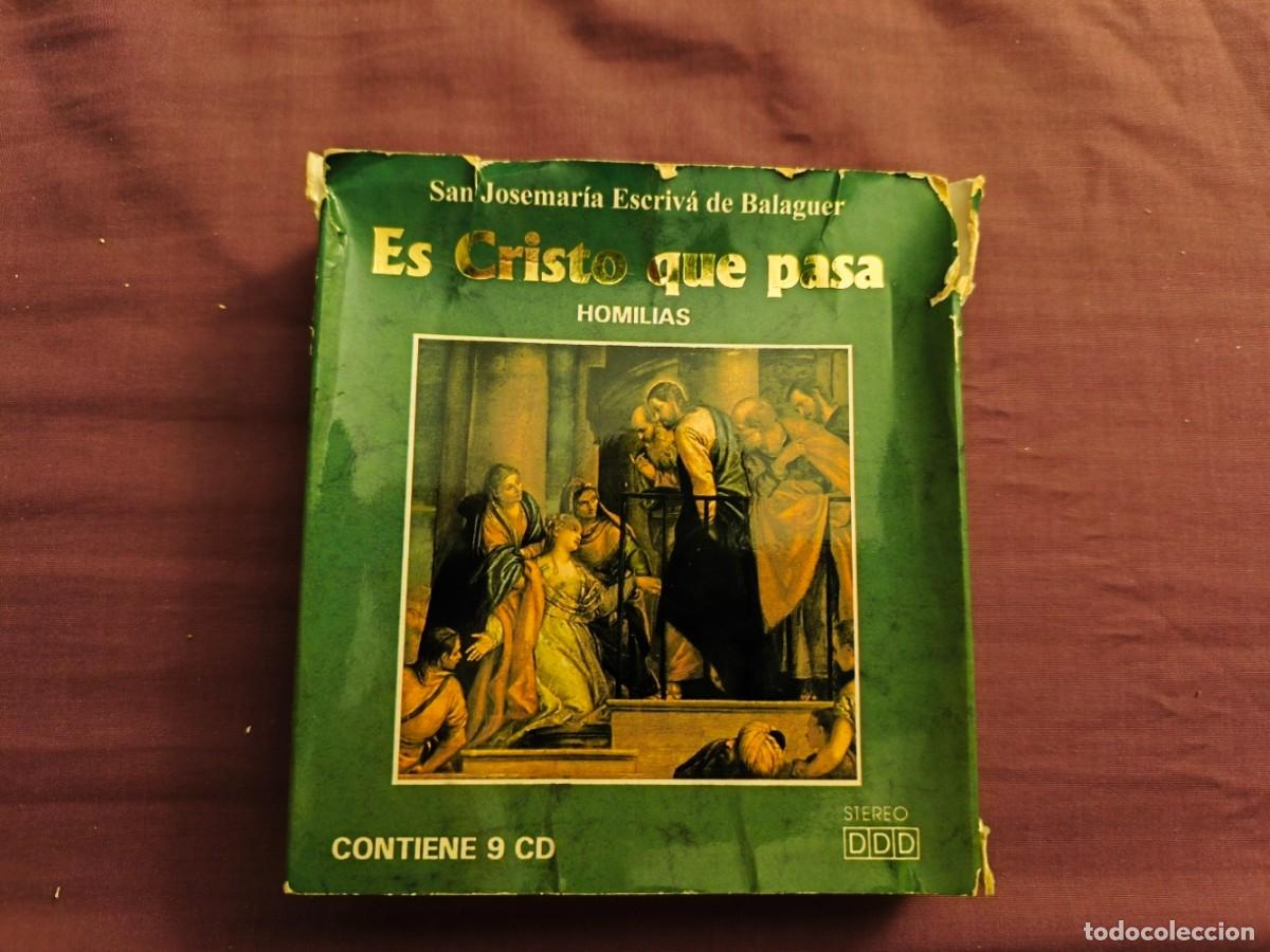 CDs de m&uacute;sica: Es Cristo que pasa (San Josemar&iacute;a Escriv&aacute; de Balaguer) 9 cd&acute;s