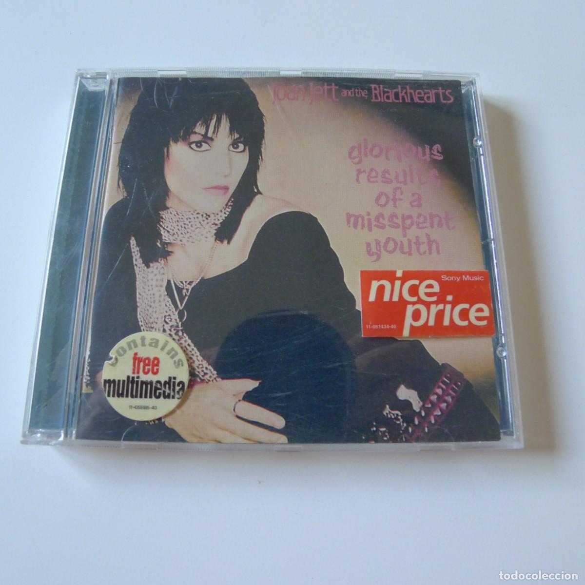 CDs de m&uacute;sica: Joan Jett And The Blackhearts &ndash; Glorious Results Of A Misspent Youth CD