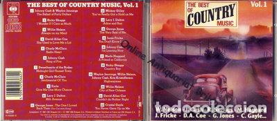 CDs de m&uacute;sica: The Best of Country Music Vol. 1- 5099745036622