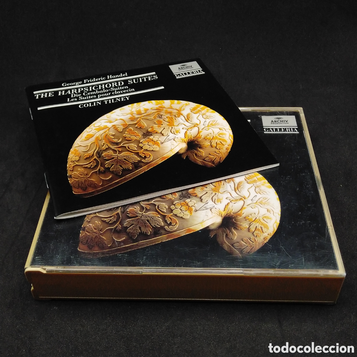 CDs de m&uacute;sica: GEORGE FRIDERIC HANDEL - THE HARPSICHORD SUITES - COLIN TILNEY - CD DOBLE - 2008 -DISCOS VERIFICADOS