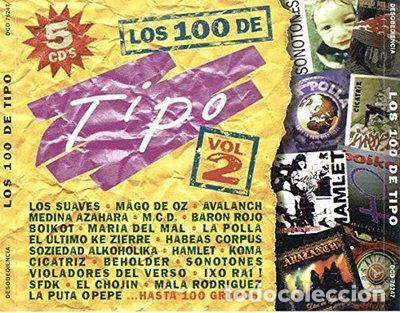 CDs de m&uacute;sica: Los 100 De Tipo Vol. 2- 8436008640269