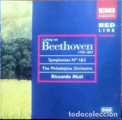 CDs de m&uacute;sica: Beethoven: Symphonies Nos 1 & 5- 0724356991521