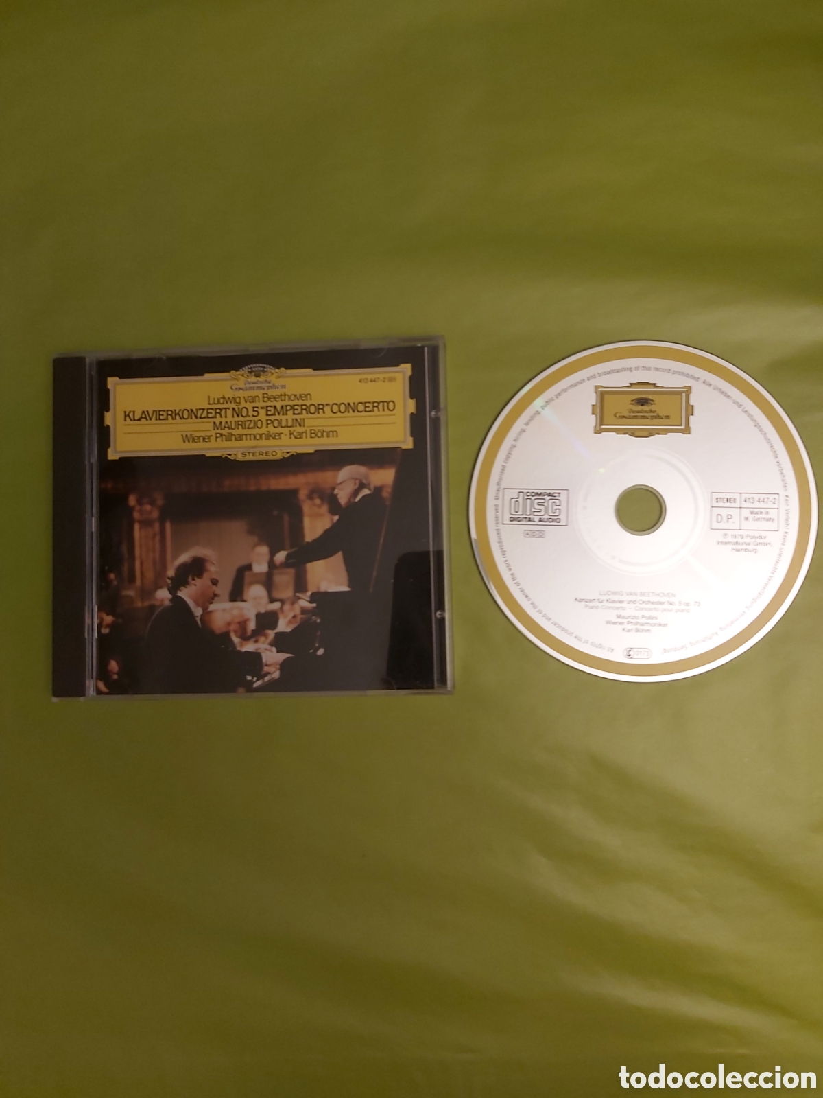 CDs de m&uacute;sica: CD BEETHOVEN KLAVIERKONZERT NO 5 EMPEROR CONCERTO MAURIZIO POLLINI WIENER PHILHARMONIKER KARL BOHM