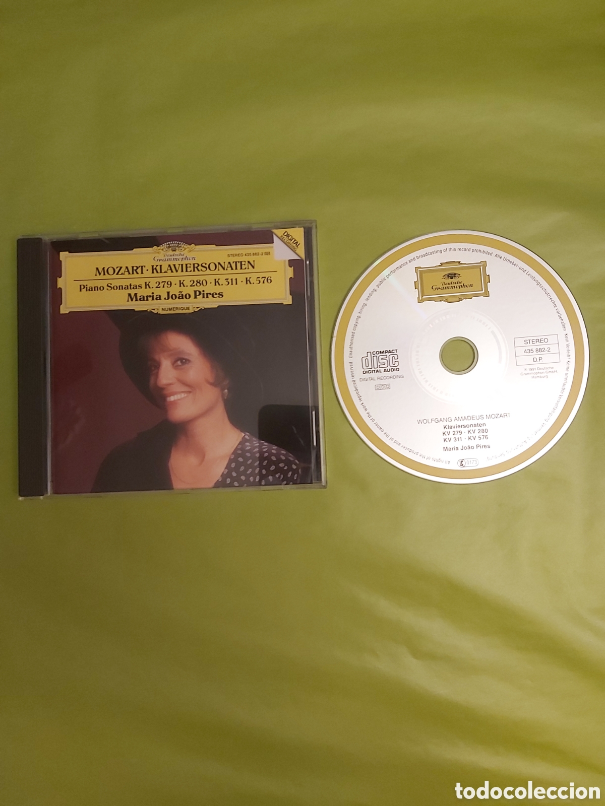 CDs de m&uacute;sica: CD MOZART KLAVIERSONATEN PIANO SONATAS K.279 K.280 K.311 K.576 MARIA JOAO PIRES