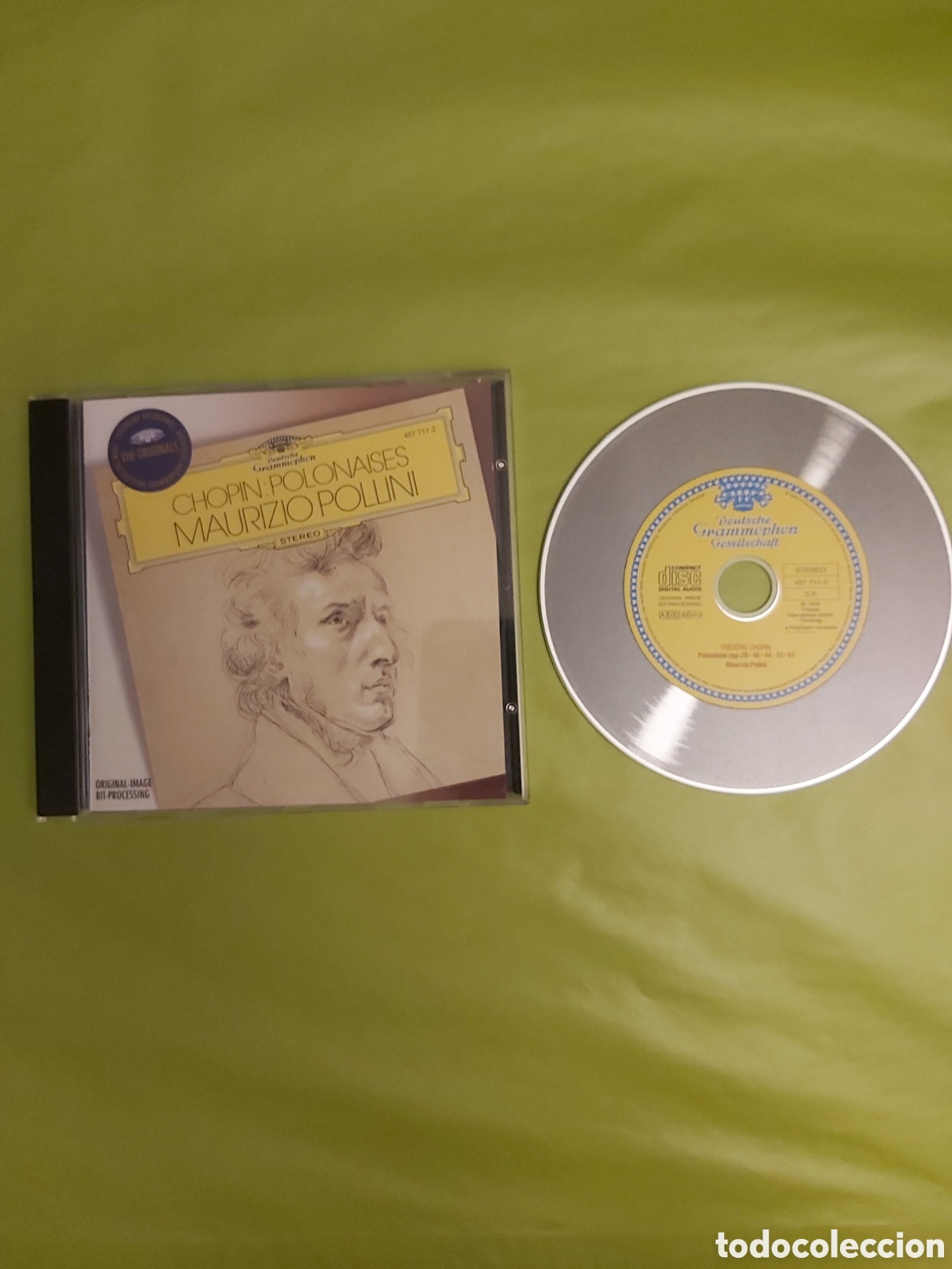 CDs de m&uacute;sica: CD CHOPIN POLONAISES MAURIZIO POLLINI DEUTSCHE GRAMMOPHON STEREO