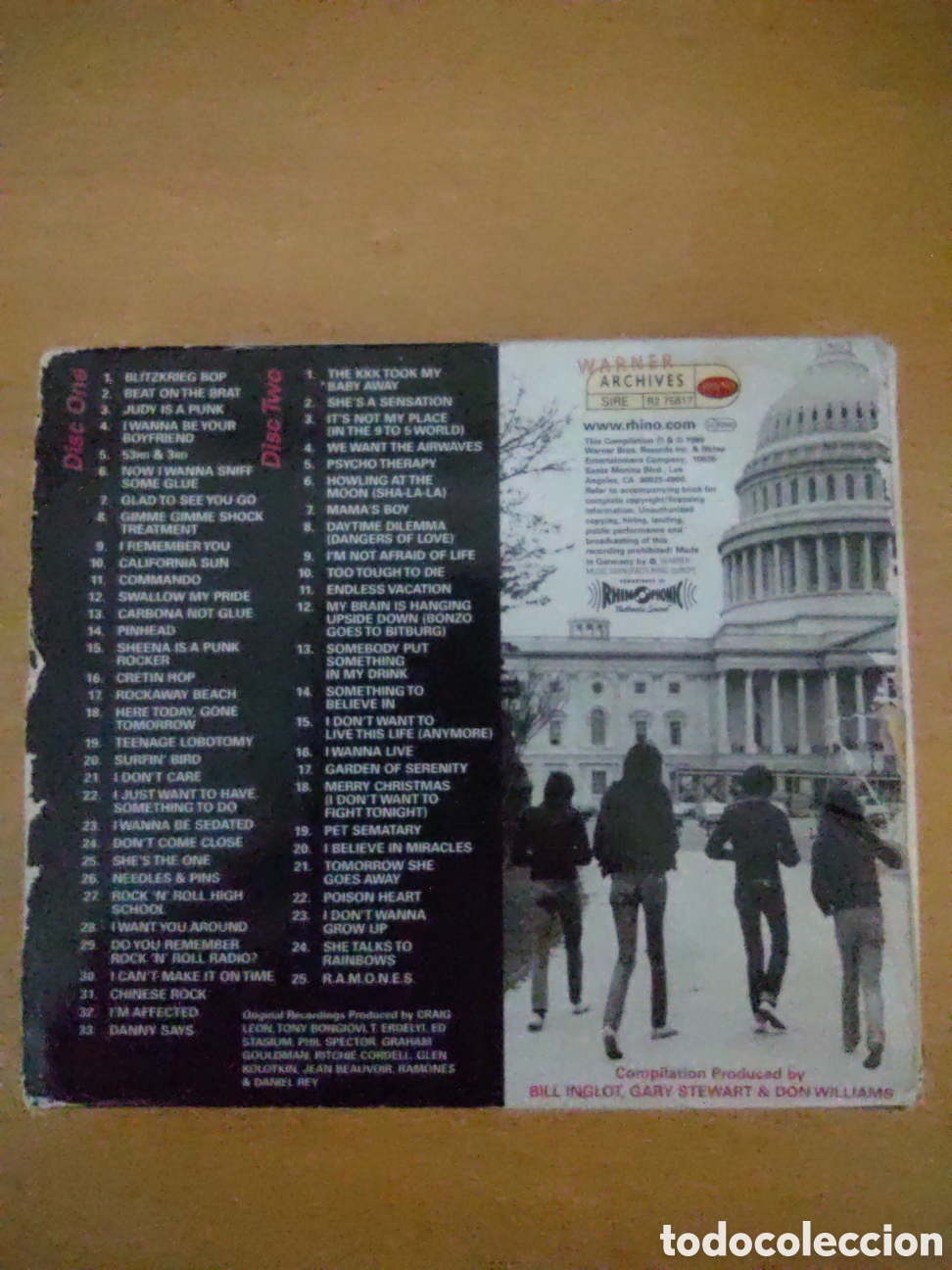 CDs de m&uacute;sica: CD Ramones - Anthology ( Hey Ho! Lets Go ) - Foto 2