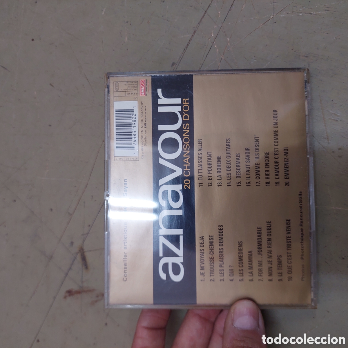 CDs de m&uacute;sica: CD Charles Aznavour. - Foto 2