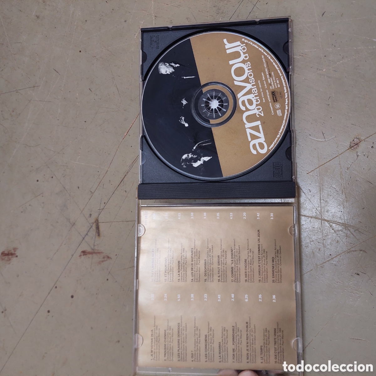 CDs de m&uacute;sica: CD Charles Aznavour. - Foto 4