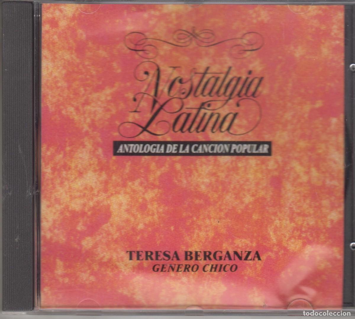 CDs de m&uacute;sica: Nostalgia Latina cd Teresa Berganza G&eacute;nero chico 1993
