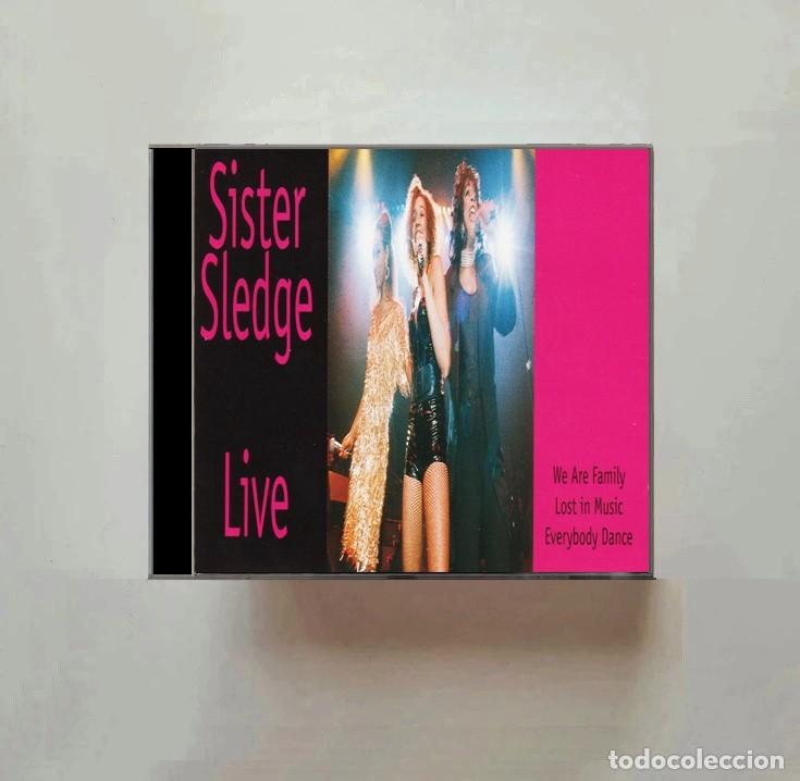 CDs de m&uacute;sica: SISTER SLEDGE. LIVE. CD. - Foto 1