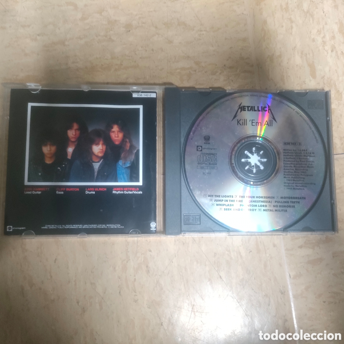 CDs de m&uacute;sica: Metallica Kill Em All - Foto 3
