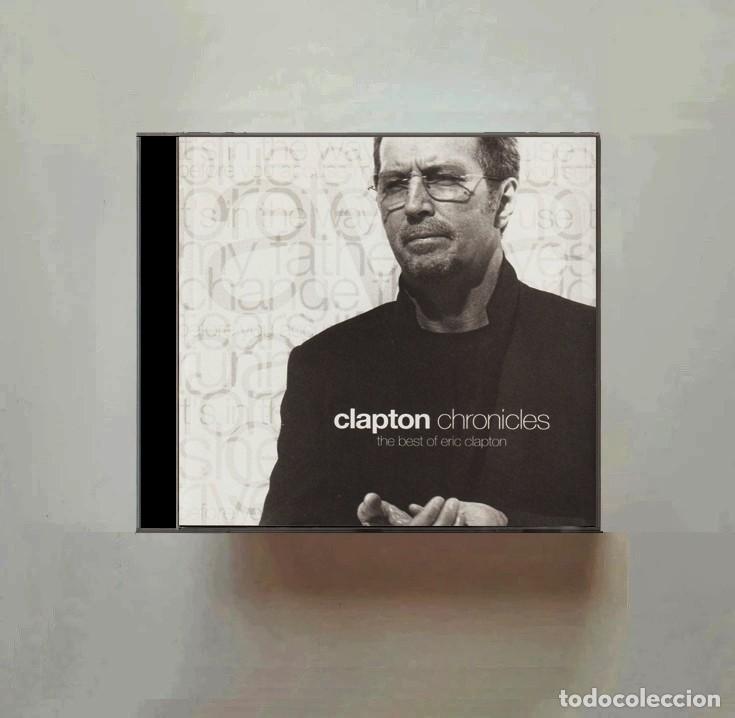 CDs de m&uacute;sica: ERIC CLAPTON. THE BEST OF. CHRONICLES. RECOPILATORIO. CD.