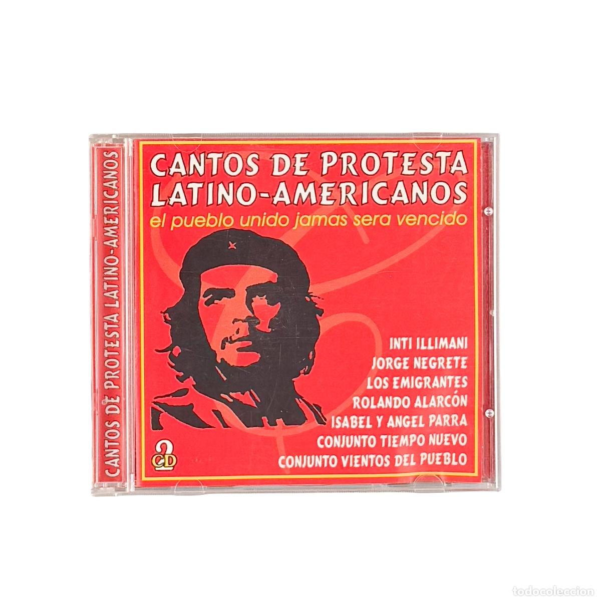 CDs de m&uacute;sica: 2xCD. Varios. Cantos De Protesta Latino-Americanos (VG+/VG+)