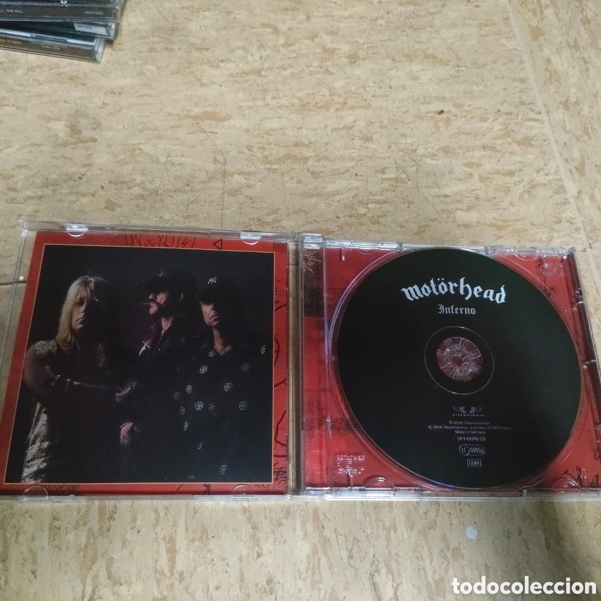 CDs de m&uacute;sica: Mot&ouml;rhead Inferno CD 2004 - Foto 3